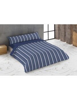 Juego de funda nórdica Hosteline KING Azul Cama de 180 260 x 240 cm 4 Piezas