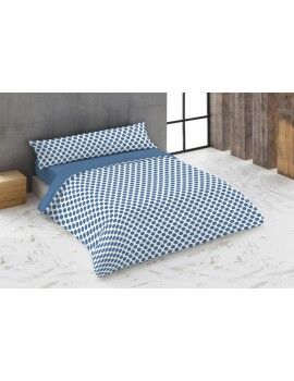 Juego de funda nórdica Hosteline MOTA Azul Cama de 180 260 x 240 cm 4 Piezas