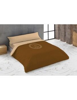 Juego de funda nórdica Hosteline LOGO Beige Cama de 135 220 x 230 cm 3 Piezas