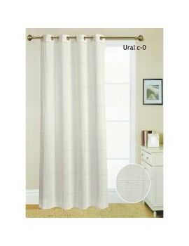 Cortina Hosteline URAL Branco quente 140 x 260 cm