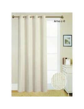 Cortina Hosteline ARNO Branco quente 140 x 260 cm