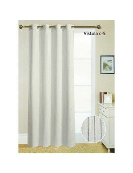 Cortina Hosteline VISTULA Gris 140 x 260 cm