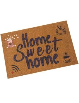 Tapete Alexandra House Living Home Sweet Home Castanho 40 x 1 x 60 cm