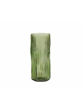 Vaso Alexandra House Living Verde Vidro 10 x 25 x 10 cm