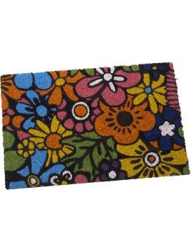 Felpudo Alexandra House Living Multicolor 40 x 2 x 60 cm Flores