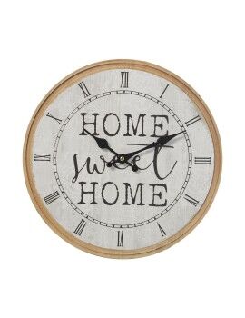 Reloj de Pared Alexandra House Living Multicolor Madera 34 x 4 x 34 cm