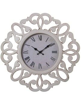 Reloj de Pared Alexandra House Living Blanco Plástico 50 x 4 x 50 cm