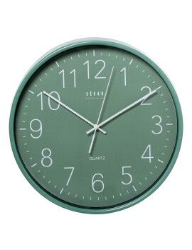 Reloj de Pared Alexandra House Living Verde Acrílico Plástico 38 x 5 x 38 cm