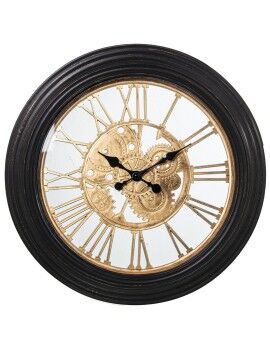 Reloj de Pared Alexandra House Living Negro Acrílico Plástico 58 x 58 x 6 cm