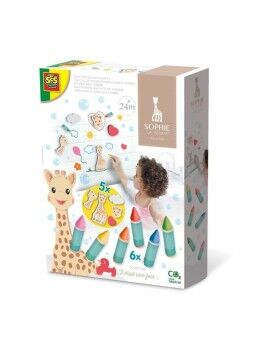 Ceras de colores SES Creative Sophie La Girafe Baño y ducha