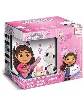 Caneca Gabby's Dollhouse 325 ml Cerâmica Caixa de Oferta