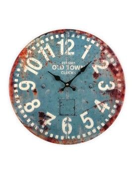 Reloj de Pared Versa Old Town Metal (4 x 40 x 40 cm)