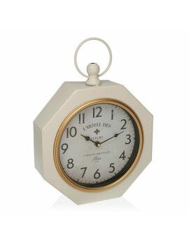 Reloj de Pared Versa W Metal (28 x 8 x 40 cm)