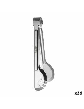 Pinzas de Cocina Quttin Acero 23 x 5 x 5 cm (36 Unidades)