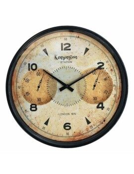 Reloj Versa Madera MDF y metal (39 x 5,2 x 39 cm)