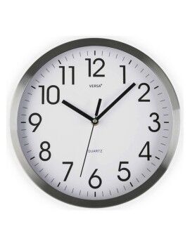 Reloj de Pared Aluminio (4,1 x 25 x 25 cm)