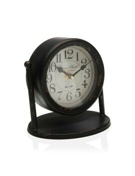 Reloj de Mesa Versa Metal (11 x 15 x 15 cm) (11 x 15 x 15 cm)