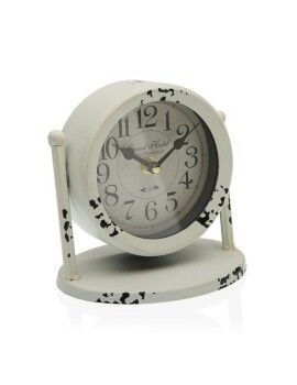 Reloj de Mesa Versa Metal (11 x 15 x 15 cm) (11 x 15 x 15 cm)