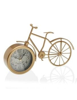 Reloj de Mesa Bicicle Versa VS-18190895 Dorada Metal (6 x 20 x 33 cm) (6 x 20 x 33 cm)