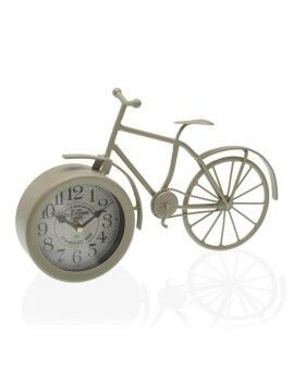 Reloj de Mesa Bicicle Versa Gris Metal (6 x 20 x 33 cm) (6 x 20 x 33 cm)