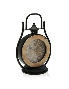 Reloj de Mesa Versa Metal (16,5 x 41 x 26 cm) (26 cm)