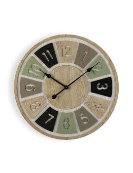 Reloj de Pared Versa Madera MDF Madera MDF y cristal (4,5 x 60 x 60 cm)