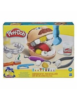 Jogo de Plasticina Play-Doh F1259 8 botes Dentista