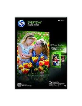 Papel Fotográfico Brillante HP    A4 25 Hojas