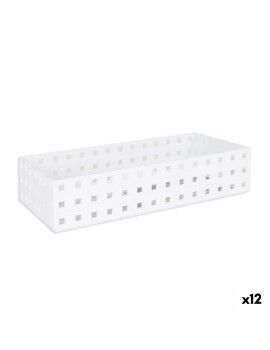 Organizador de Gavetas Confortime Branco 27,5 x 14 x 6,3 cm (12 Unidades)