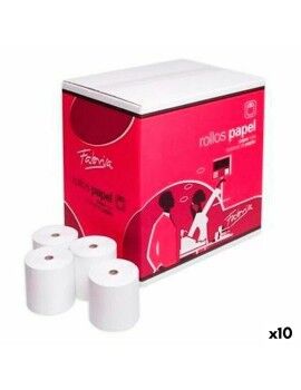 Rollo Papel Térmico Fabrisa 80 x 60 x 12 mm Set 10 Unidades