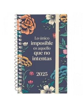 Agenda Finocam DESIGN COLLECTION 7,9 x 12,7 cm 2025 Floral