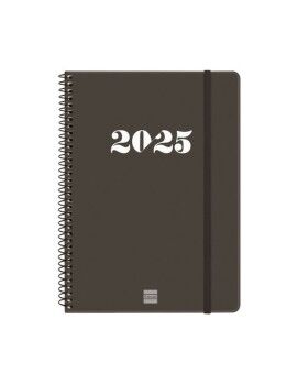 Agenda Finocam MY E10 Negro A5 15,5 x 21,2 cm 2025