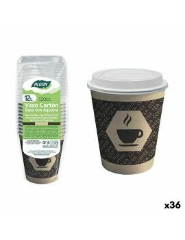 Conjunto de Copos Algon Cartão Café 12 Peças 120 ml (36 Unidades)