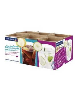 Copo Luminarc Sidra Gigante Transparente Vidro 6 Unidades 530 ml (Pack 6x)