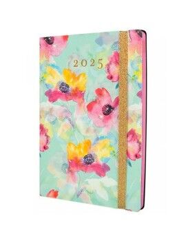 Agenda Finocam FLEXI JOY A5 14,8 x 21 cm 2025 Floral