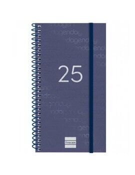 Agenda Finocam YEAR Azul Mini 9,4 x 17,1 cm 2025