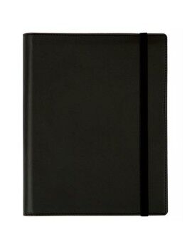 Agenda Finocam DUOBAND E10 Negro A5 15,5 x 21,2 cm 2025 Bloc de Notas