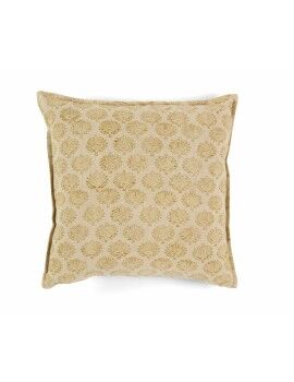 Cojín Alexandra House Living HOLLY Beige Mostaza 45 x 10 x 45 cm