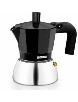 Cafetera Italiana Monix M863009 Negro 470 ml