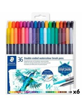 Conjunto de Canetas de Feltro Staedtler Design Journey (6 Peças) (6 Unidades)