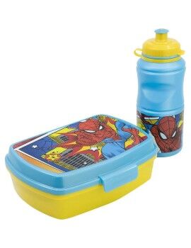 Lancheira com Frasco Spider-Man CZ11279 380 ml 17 cm Plástico