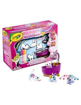 Playset Washimals Pets Crayola 74-7453 Bañera 6 Piezas