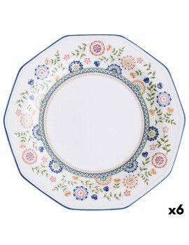 Prato de Jantar Churchill Bengal Cerâmica servies Ø 27 cm (6 Unidades)