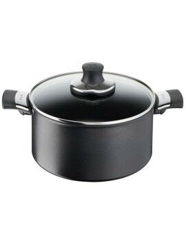 Cacerola Con Tapa Tefal EXCELLENCE 20CM 2,8 L Aluminio Negro Multicolor Ø 20 cm