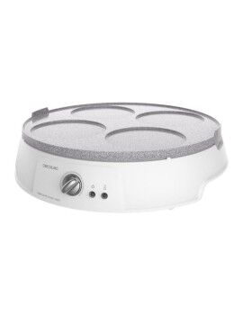 Crepera Cecotec Fun Crepestone Twin 1200W Blanco