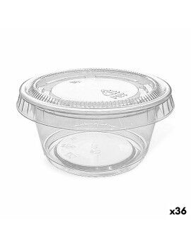 Set de cuencos reutilizables Algon Salsas 10 Piezas Plástico 60 ml (36 Unidades)