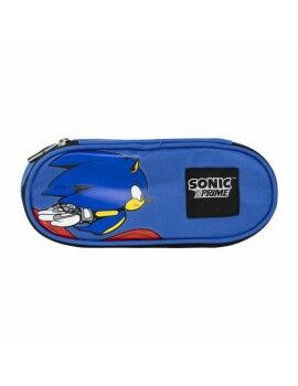 Bolsa Escolar Sonic Blue 8,5 x 5 x 22,5 cm