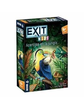 Juego de Mesa Devir Exit Kids Acertijos En La Jungla ES