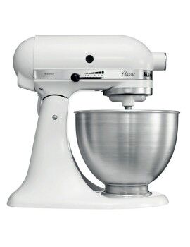 Batedeira de varinhas KitchenAid 5K45SSEWH Metal Aço inoxidável Zinco