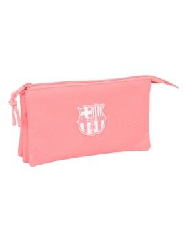 Portatodo Triple F.C. Barcelona Coral 22 x 12 x 3 cm